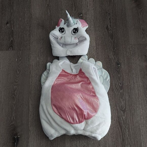 Baby Unicorn Belly Halloween Costume 12-18 Months - Picture 2 of 7